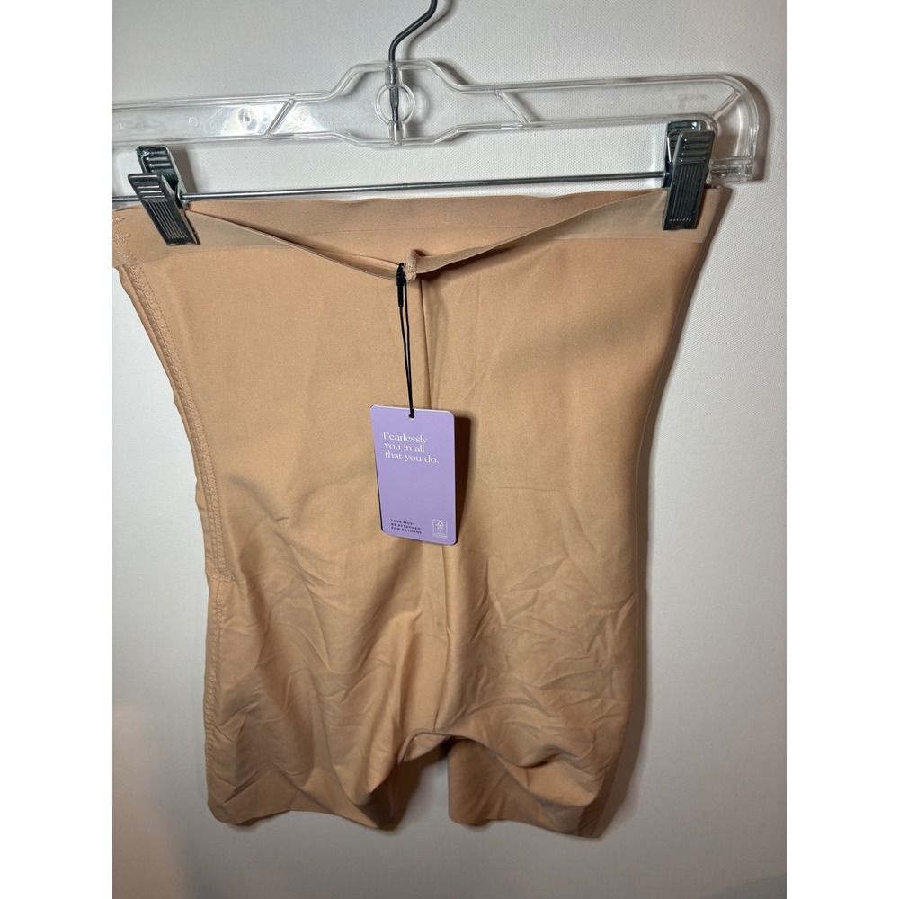 Honeylove SuperPower Short Shapewear Sand Beige Women's Size Large L NWT New 473